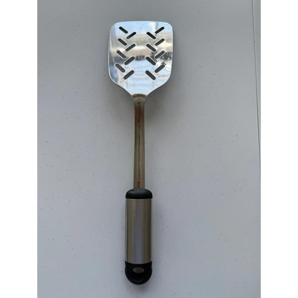 Hoffritz German Stainless Steel Slotted Spatula Turner‎ Cooking Utensil 13